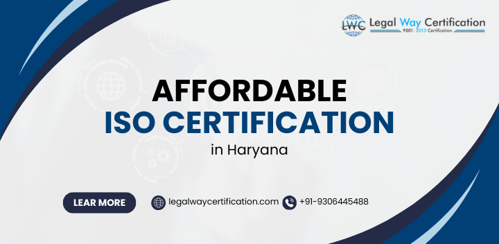 Affordable ISO Certification in Haryana